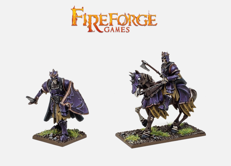 Venkhalt The Soulreaper Fireforge Games Forgotten World Living Dead Anführer