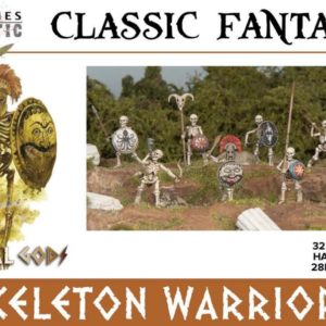 Wargames Atlantic Classic Fantasy Skeleton Warriors Infantry 28mm Mortal Gods