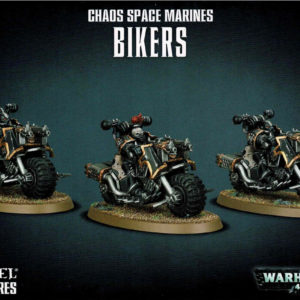 Warhammer 40,000 Chaos Space Marines Bikers 43-08