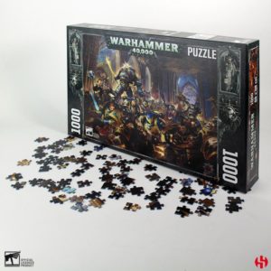 Warhammer 40.000 Guilliman vs Black Legion Puzzle 1000 pcs Semic Studio 40K