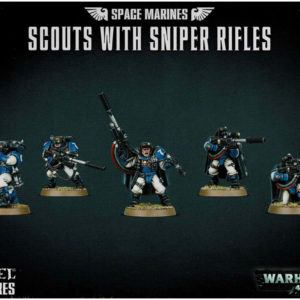 Warhammer 40,000 Space Marines Scout mit Sniper Rifles 48-29