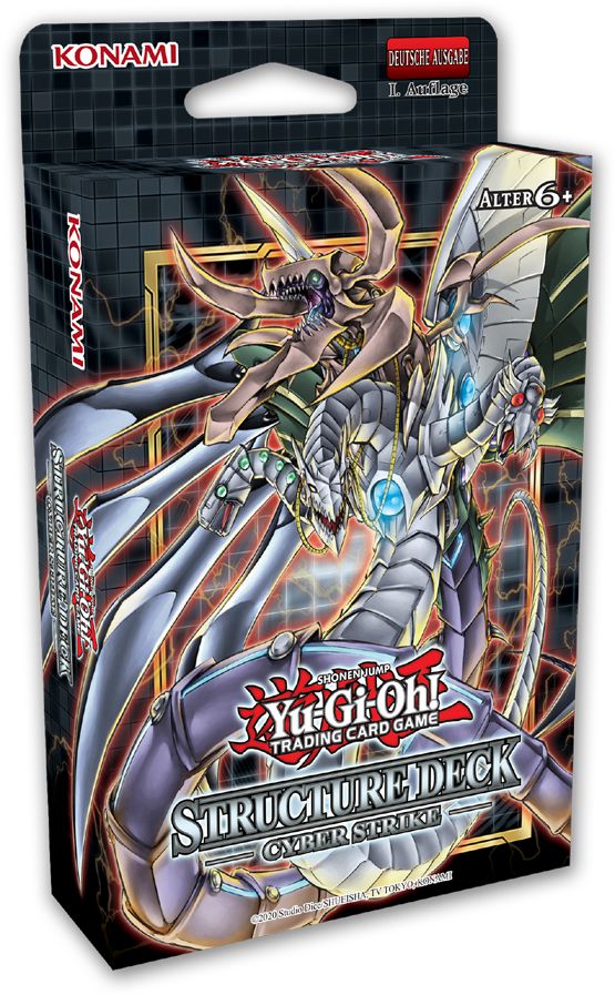 Yu-Gi-Oh! Cyber Strike Structure Deck (Deutsch) YGO Kartendeck Starter