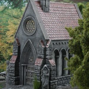 Ziterdes Friedhofskapelle 28mm 12730 Terrain GelÃ¤nde Cemetery Chapel