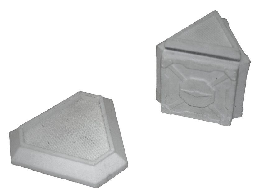 Ziterdes Iron World Brückenpfeiler Dreieck 28mm Terrain Gelände Bridge Pier