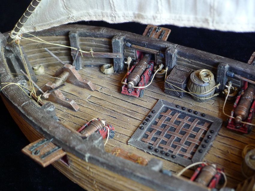 Ziterdes Schiffskanone (2) 28mm 79093 Tabletop Terrain Rotary Bass