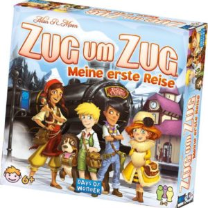 Zug um Zug Meine erste Reise (Deutsch) Days of Wonder Brettspiel Familienspiel Spiel