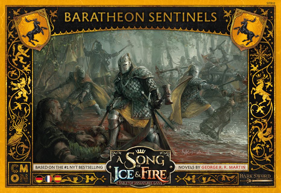 A Song Of Ice And Fire Baratheon Sentinels (DE/FR/ES) Asoiaf Westeros Miniaturen