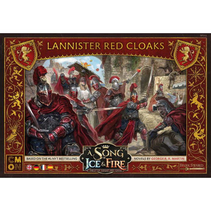 A Song Of Ice And Fire Lannister Redcloaks (DE/EN/ES/FR) CMON Westeros