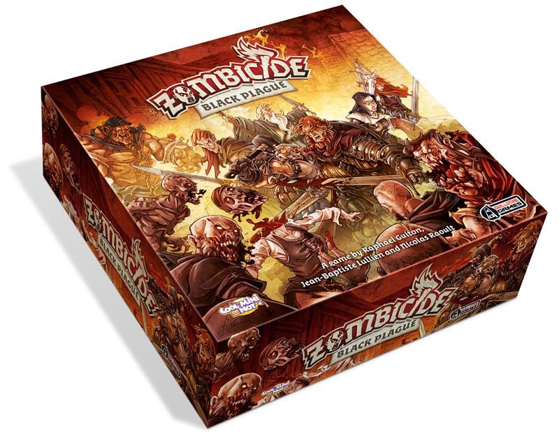 Asmodee Zombicide Black Plague (Deutsch) Guillotine Games Mittelalter Zombie