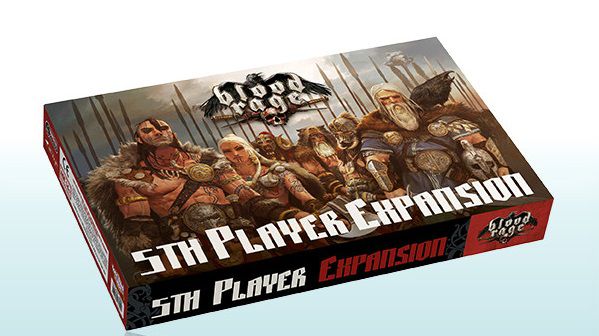 Blood Rage 5. Spieler Erweiterung Viking Ragnarök Wikinger Guillotine Games CMON