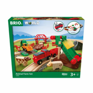 BRIO großes Bahn Bauernhof-Set