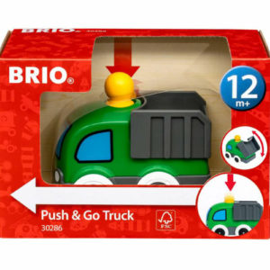 BRIO Push Along Push & Go LKW