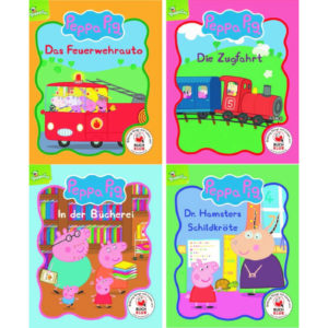 Carlsen Mini-Bücher 4er Set Peppa Pig Geschichten