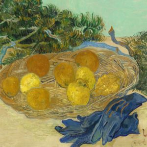 Grafika Kids Magnetische Teile - Vincent Van Gogh - Still Life of Oranges and Lemons with Blue Gloves, 1889 24 Teile Puzzle Grafika-Kids-01001