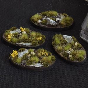 Highland Bases Oval 60mm (x4)