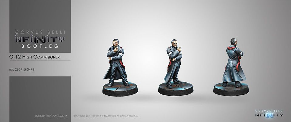 Infinity - High Vallue Target O-12 High Commissioner Corvus Belli INF280715