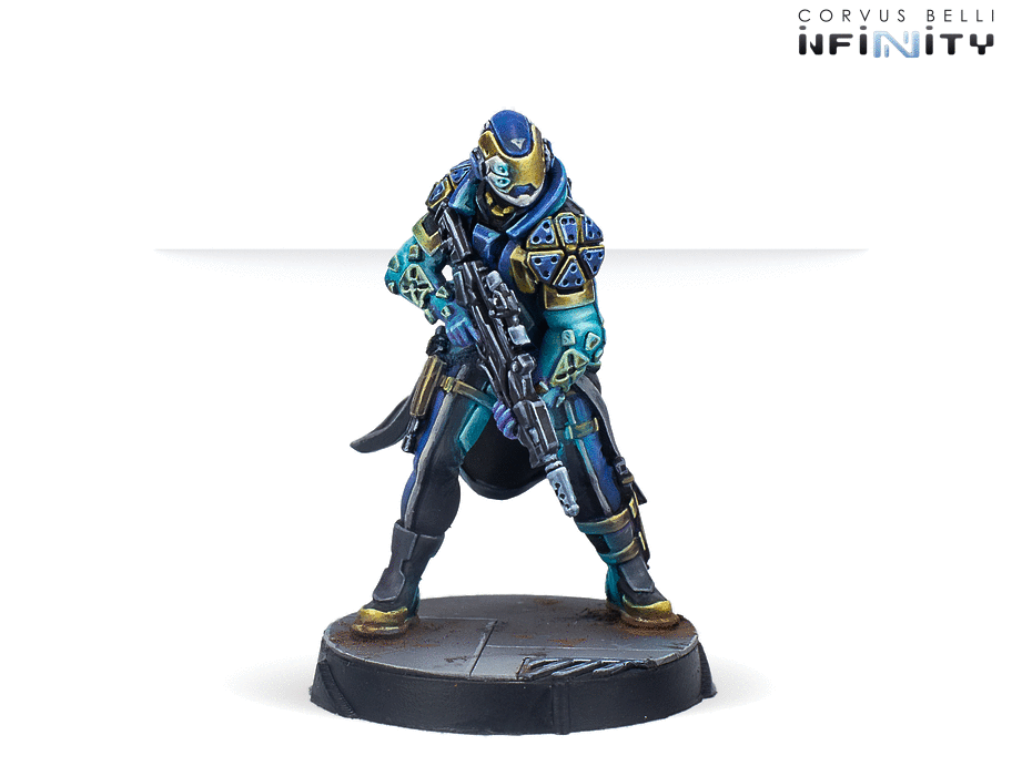 Infinity O-12 Psi-cops Discover (Multi Marksman Rifle) Corvus Belli INF INF 282016