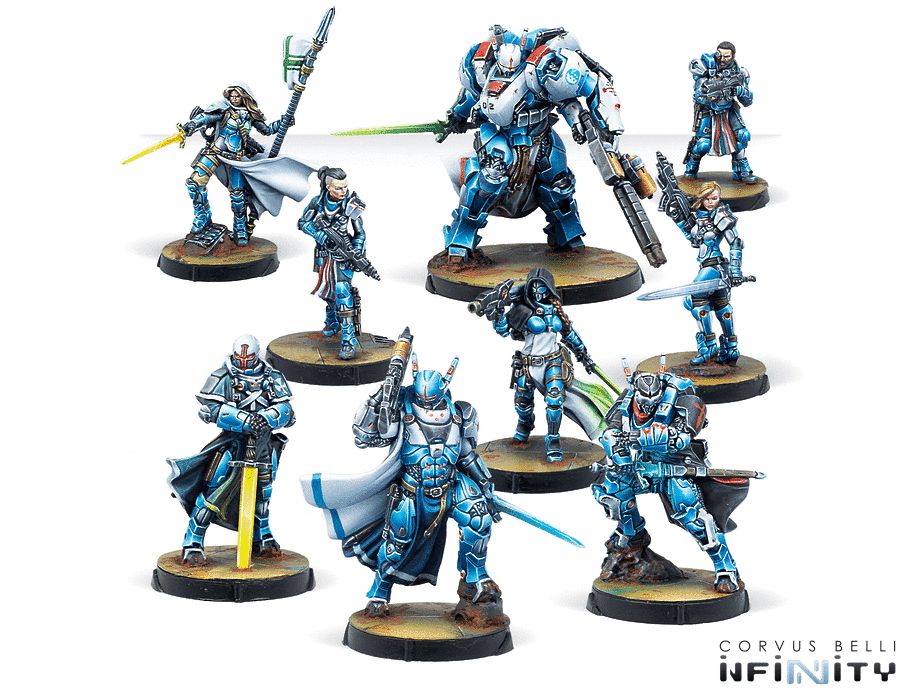 Infinity PanOceania Military Orders Action Pack Corvus Belli INF280022 Army