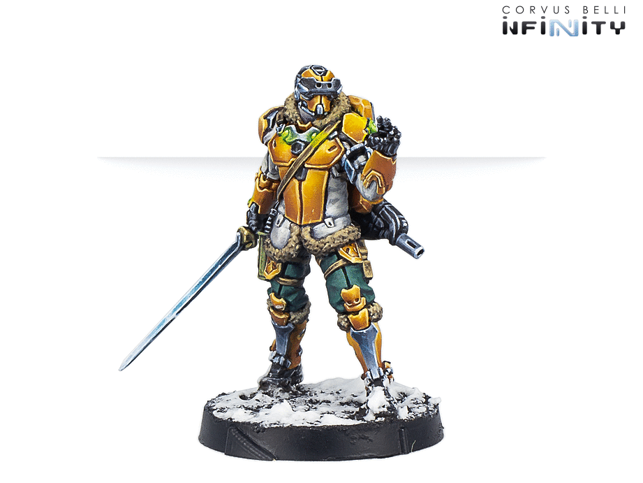 Infinity Yu Jing Ye Mao Infantry (Hacker) Corvus Belli