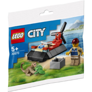 LEGO® Polybag 30570 Luftkissenboot für Tierrettung