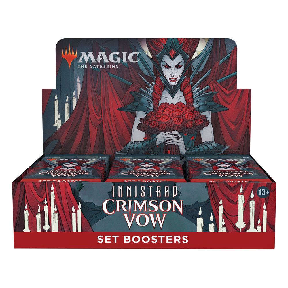 Magic Innistrad Crimson Vow Set Booster Display (Englisch)
