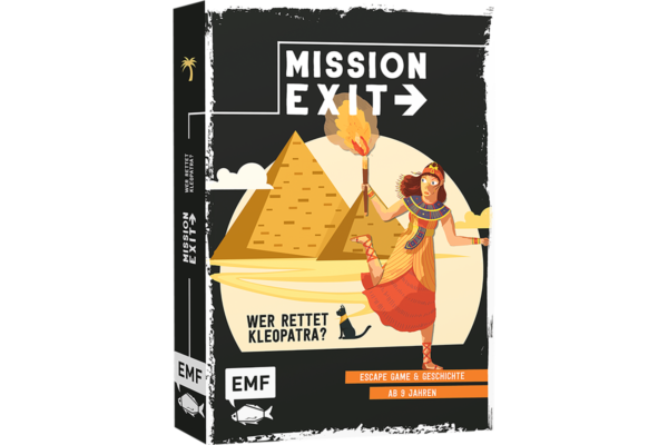 Mission: Exit Wer rettet Kleopatra? Escape Game und Geschichte ab 9 Jahren für 1 oder mehrere Spieler