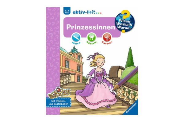 Ravensburger 32668 WWW aktiv-Heft Prinzessinnen