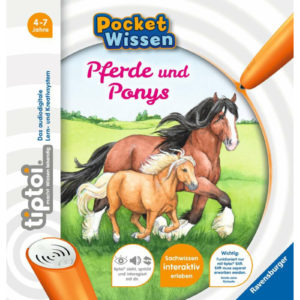 Ravensburger tiptoi® Pocket-Wissen Pferde Buch ab 4 Jahren
