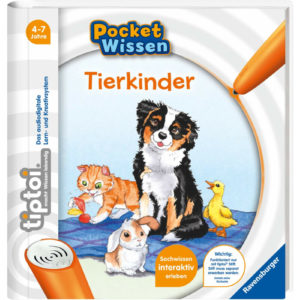 Ravensburger tiptoi® Pocket Wissen Tierkinder Buch ab 4 Jahren