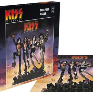 Rock Saws Kiss - Destroyer 1000 Teile Puzzle Zee-Puzzle-26217