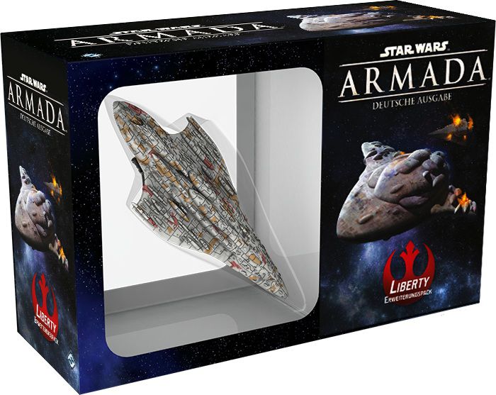 Star Wars Armada Liberty Erweiterung (Deutsch) Rebellen MC80 Sternenkreuzer