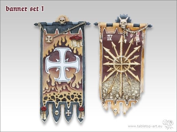 Tabletop Art - Banner Set 1 Sci-Fi und Fantasy (2) - Base Gestalltung Farzeug