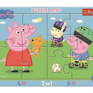 Trefl Baby Puzzle 2in1 Peppa Pig ab 2 Jahren (10 Teile)