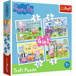 Trefl Puzzle Peppa Pig 4-in-1 ab 3 Jahren