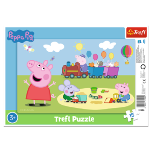 Trefl Rahmen-Puzzle 15 Teile Peppa Pig