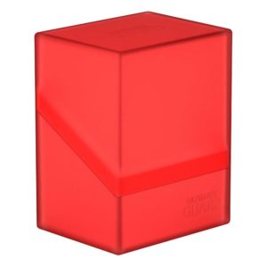 Ultimate Guard Boulder Deck Case 80+ StandardgrÃ¶Ãe Ruby