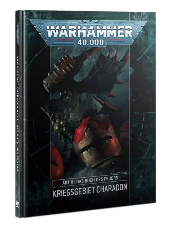 Warhammer 40.000 Charadon Akt 2 Das Buch des Feuers (Deutsch) GW Kampagne Buch