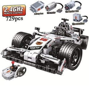 Winner 1132 - Technik F1 RC Rennauto mit Power Function 2,4 Ghz - 729 Klemmbausteine