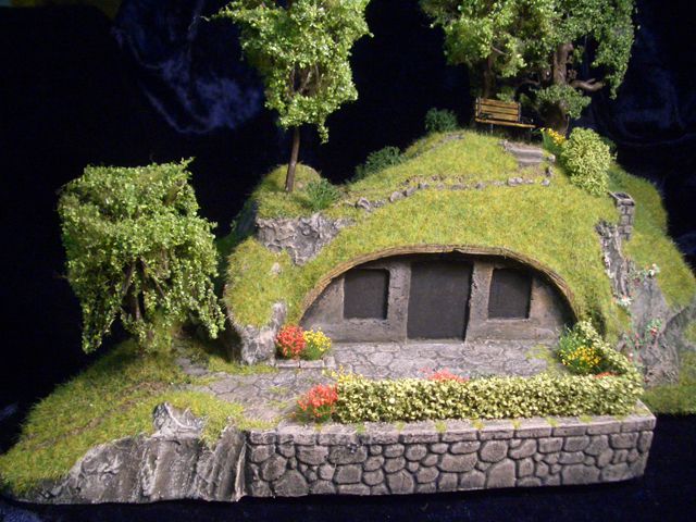 Ziterdes Einsiedelei 28mm 11935 Hermitage Ermitage Gelände Terrain Höhle Haus