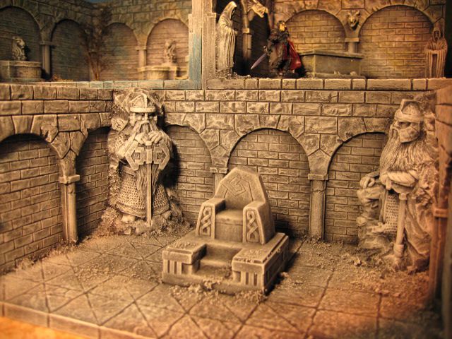 Ziterdes Zwergenthron 28mm 79179 Tabletop Terrain Dwarf Throne