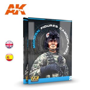 AK Learning 08 Modern Figures Camouflages Painting Guide AK247