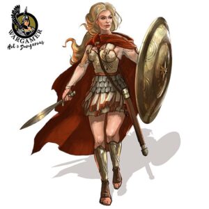 Alexandra of Macedon 28mm Hot and Dangerous Wargamer Games Studio Miniatures