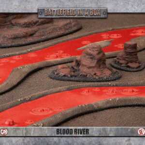 Battlefield in a Box Blood River 15mm 28mm 35mm GelÃ¤nde Blut Fluss Tabletop