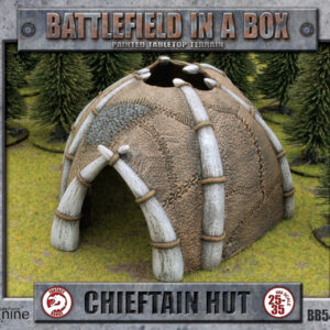 Battlefield in a Box Chieftans Hut 25mm 28mm 35mm GelÃ¤nde HÃ¼tte Tabletop Terrain