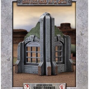 Battlefield in a Box Gothic Industrial Small Corner 28mm 35mm Tabletop Ruine