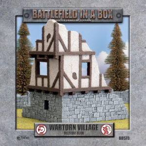 Battlefield in a Box The Wartorn Village Medium Ruin 28mm 35mm Fantasy GelÃ¤nde