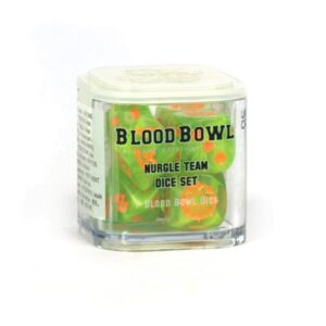 BLOOD BOWL: NURGLE TEAM DICE (200-22)