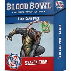 Blood Bowl Skaven Team Card Pack (Englisch) Games Workshop Raten Karten 200-41