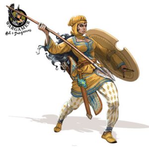 Darya the Immortal 28mm Hot and Dangerous Wargamer Games Studio Miniatures