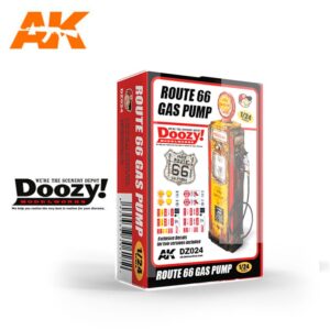 Doozy Modelworks Route 66 Gas Pump 1/24 DZ024 ZapfzÃ¤ule Tankstelle
